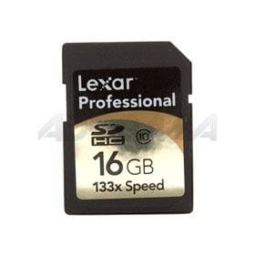 Lexar Professional 16GB SDHC 133x Class 10 Flash Memory Card by 