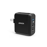 Anker PowerPort 2 (24W 2ポート USB急速充電器 折畳式プラグ搭載) iPhone 6s / 6 / 6 Plus、 iPad Air 2 / mini 3、 Galaxy S6 / S6 Edge / Edge+、 Note 5 など対応 (ブラック) A2141113