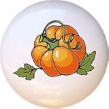 Pumpkin Fall Harvest Drawer Pull Knob