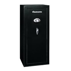 SentrySafe G2459C Combination Lock Safe, Black Powder Coat, 24-Gun Capacity by SentrySafe