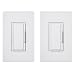 Lutron MAW603RH-WH Electronics Maestro 3-Way Duo Dimmer, White