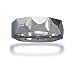 Tungsten Carbide Diamond Pattern Men's Ring