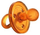 Pacifier with Rounded Nipple, 3-6 mos