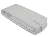 iTALKonline WHITE Flip Case/Pouch/Cover/Protector for Samsung S5200 Slide