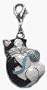 Webkinz Black and White Cat Charm