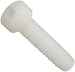 Nylon Machine Screw, Fillister Head, Phillips Drive, #8-32, 3/16" Length (Pack of 25)