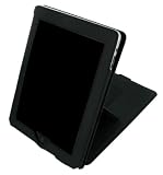 rooCASE Vertical Flip Full Genuine Leather (Smooth Black) Case for Apple iPad 3G Wi-Fi