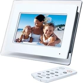 Click here to buy 7 Digital Photo Frame with Built-In MP3 Player, Support USB 2.0 and reads SD, MMC and... by jWIN.