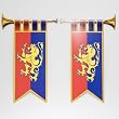 Royal Trumpet Banner Cutouts