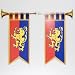 Royal Trumpet Banner Cutouts