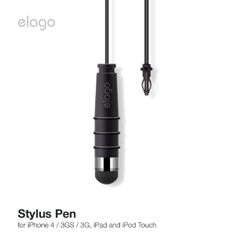 elago Mini Stylus Pen for iPhone 4/3GS/3G, iPad and iPod Touch, AT&T and Verizon iPhone 4, Galaxy S and Galaxy Tab
