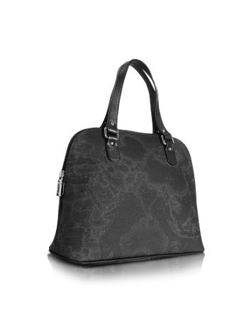 Alviero Martini 1a Prima Classe - Geoblack Small Bowler Bag
