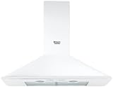 Hotpoint-Ariston - HES 62 F WH HA - Hotte D&eacute;cor / Chemin&eacute;e - Int&eacute;grable - 59,9 cm