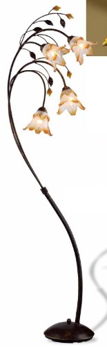 72"h Windance Floral Floor Lamp Ok11#9143 On Sale