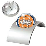 Illinois Fighting Illini Spinning Clock