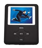Naxa NX-123 Portable Media Player with 1.8 Color Lcd Screen, Built-in 1gb Flash Memory & Pll/digital Fm Radio (Black)