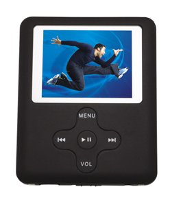 Naxa NX-123 Portable Media Player with 1.8 Color Lcd Screen, Built-in 1gb Flash Memory & Pll/digital Fm Radio (Black)