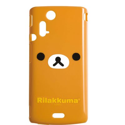 ○【リラックマ】ハードカバー／Ｘｐｅｒｉａ ａｃｒｏ専用（リラックマ）★デジタルアクセサリーシリーズ★