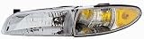 HEADLIGHT Left LH (Driver) for PONTIAC Grand Prix (1997-2003), Lamp Assembly, 1997 1998 1999 2000 2001 2002 2003 97 98 99 00 01 02 03