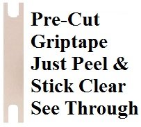 Razor Ultra Pro And Lo Pre-cut Scooter Griptape Just Peel And Stick CLEAR