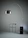 Kitchen & Housewares : ARCO STYLE RETRO FLOOR LAMP LIGHT & BLACK MARBLE BASE