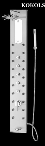 Stainless Steel Shower Tower Panel with Spa Jets
