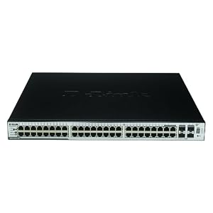 D-Link DGS-3100-48P 48-Port Managed Standalone L2 Gigabit Stackable Switch by 