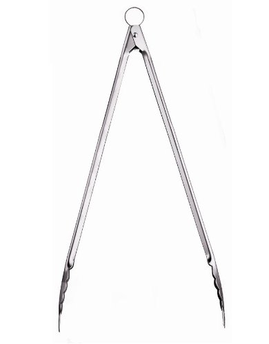 Cuisipro 16-Inch Stainless Steel Locking Tongs