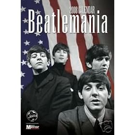 Beatles Beatlemania 2008 Mini Poster Calendar