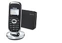 Siemens Gigaset SL370 in mattschwarz Dect Telefon