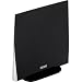 Terk FDTV2 Gloss Black Omni Directional Passive Flat Digital HDTV Antenna