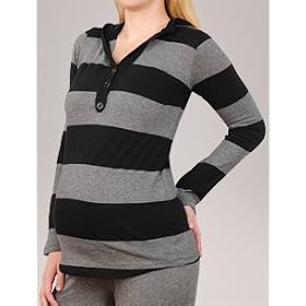 Buy A Pea in the Pod Collection: Splendid Long Sleeve Hooded Maternity Top by Splendid