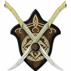 Lord of the Rings Fighting Knives of Legolas Replica