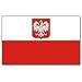 Flagge Fahne Polen mit Adler 90 * 150 cm