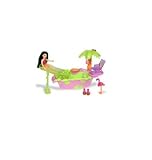 Polly Pocket Fountain Falls Tropicool Pool Playset