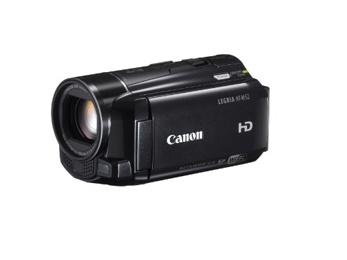 Canon LEGRIA HF M52 Full-HD Camcorder (2 Megapixel,&nbsp;7,6 cm (3 Zoll) LCD-Touch, 10-fach opt. Zoom, SDXC-Kartenslot, bildstabilisiert) schwarz