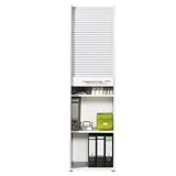 Rolloschrank 759 Weiss / Weiss