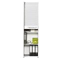 Rolloschrank 759 Weiss / Weiss