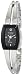 Armitron Women's 753447BKSV NOW Diamond Accented Silver-Tone Black Dial Dress Watch