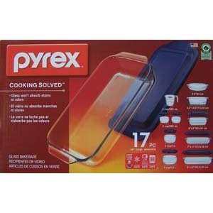 Click to buy Cool Kitchen Gadget: Pyrex 17-pc. Bakeware Set from Amazon!