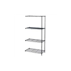 Safco 48"x24" Industrial Add-On Unit in Gray