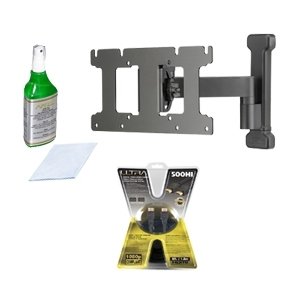 VuePoint F107 Full Motion Mount Bundle