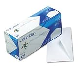 Laser Envelopes, No 10, 4-1/8 x9-1/2, White, 100/Box, Sold as 1 box