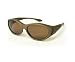 Cocoons Live Eyewear Sunglasses Stream Line (Small) Sand Frame with Polarized Amber Lenses C605A Image