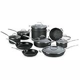 Cuisinart 66-17 Chef's Classic Nonstick Hard-Anodized 17-Piece Cookware Set