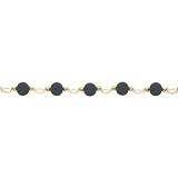 14K Gold 6mm White Strand 17