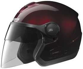 NOLAN N42E WINE-CHER NCOM XS MOTORCYCLE Open-Face_helmet