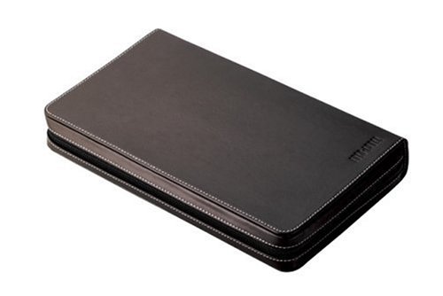 I.D.E.Ainternational PUレザーCDケースL LOS029-DB