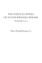 The Poetical Works of Oliver Wendell Holmes: v.1 & v.2: Vol 1 & v.2