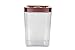 Click Clack Cube 4-1/2-Quart Storage Container with Red Lid